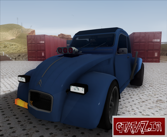 دانلود ماشين Citroen 2CV drag style براي (GTA 5 (San Andrea